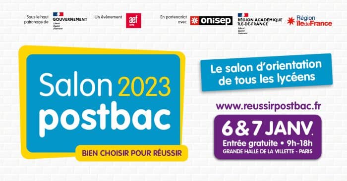*Le Crous de Versailles au salon Postbac* 1 SPB2023 Crous versailles
