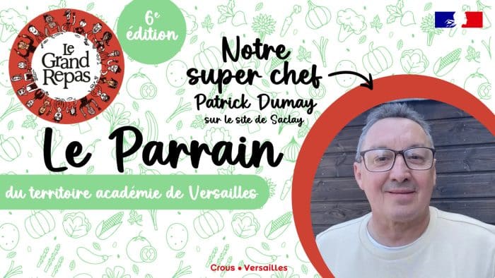 Photo de notre super chef Patrick Dumay