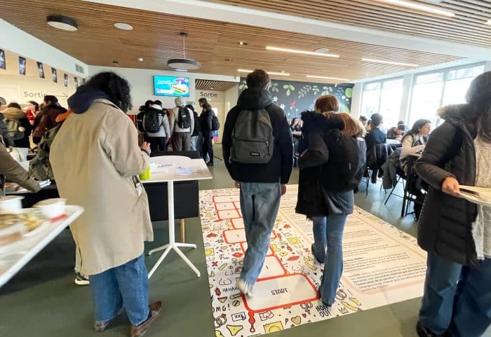 Retour-semaine-VSS-novembre-3-2025-crous-versailles Marelle des certitudes conçue par le Crips île-de-France