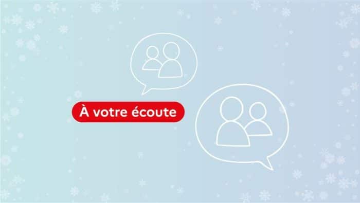 À votre écoute ! permanences sociales pendant les vacances de fin d'année