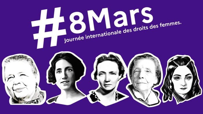 #8mars Journée internationale des droits des femmes