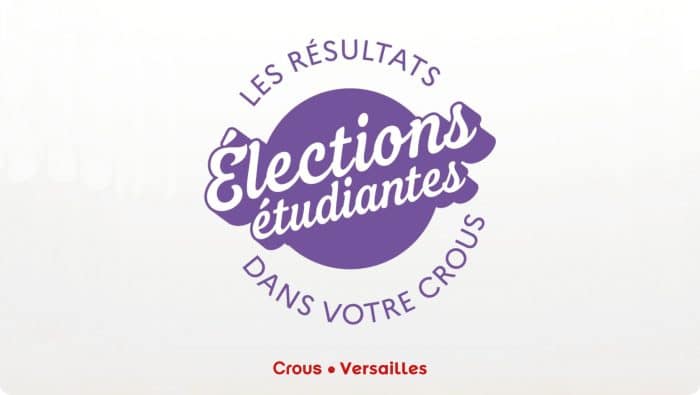 resultats des élections étudiantes au Crous de Versailles